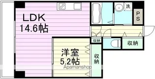 アークデュオ仙台宮町【4階】の間取り