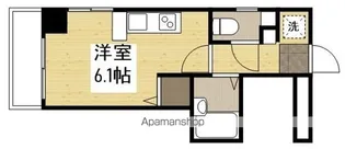 柴崎舟入ビル【6階】の間取り