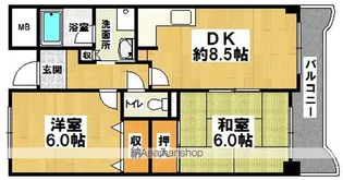 グランデーミFY【4階】の間取り