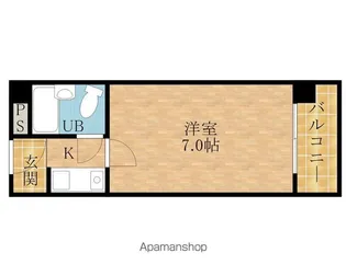 ビッグポンド【202号室】の間取り