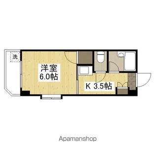 ソアール矢野【5階】の間取り