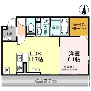 アクシス・ハイム【3階】の間取り