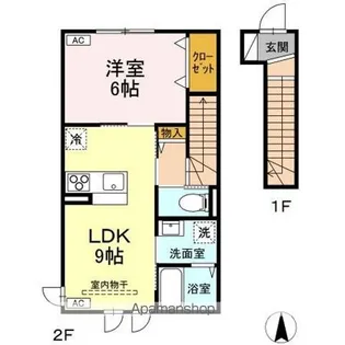 NPLUS.【2階】の間取り