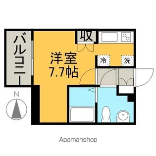 ライブコート丸の内(マルノウチ)【10階】の間取り