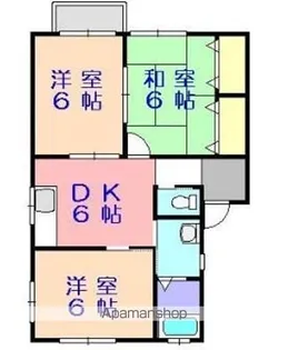 イズミヒルⅡ【2階】の間取り