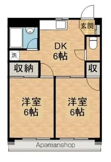 JUNプレジ秋津【2階】の間取り