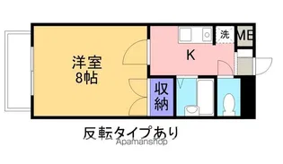 スカイタウンコーストⅢ【203号室】の間取り