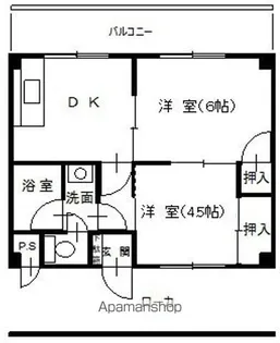 第5ミサワハウス【302号室】の間取り