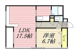 ホークメゾン札幌3号館【3階】の間取り