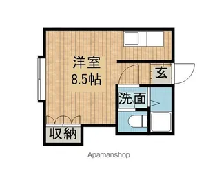 文京台レジデンスⅠ【211号室】の間取り
