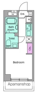 スタイリオフィット新綱島【4階】の間取り