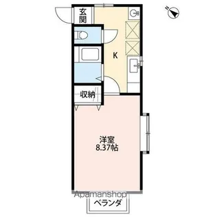 マイステージ【1階】の間取り