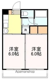 アルデール宮町【5階】の間取り