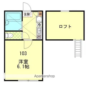 MONTEREY【1階】の間取り