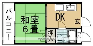 LIVE−TOWN室屋町【3階】の間取り