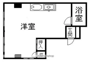 第一小山ハイツ【3階】の間取り