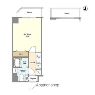アルファコート青砥3【1階】の間取り