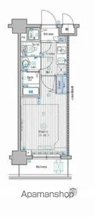 グランド・ガーラ池袋【4F-6号室】の間取り