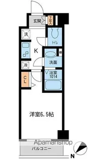NーSTAGE行徳【5階】の間取り