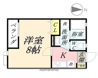 ARROWS SQUARE今保C棟【1階】の間取り