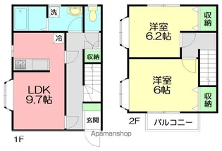 ボナール【1階】の間取り