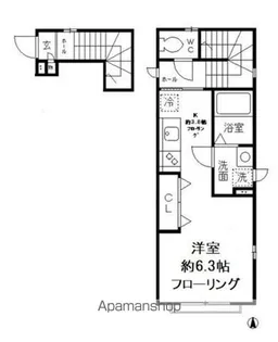 BUENA VISTA IOGI【2階】の間取り