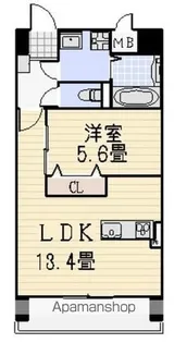 スカーバティー葵【305号室】の間取り