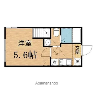 イシュガルド八王子【2階】の間取り