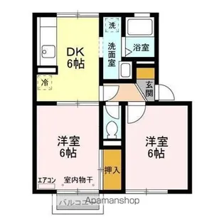 ジョイ・フィールド【1階】の間取り