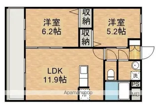メルローズ寿第一【103号室】の間取り