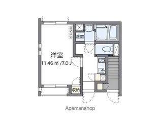 クレイノオリーブハウスⅧ【1階】の間取り