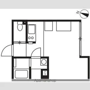 エクサム初台【3階】の間取り