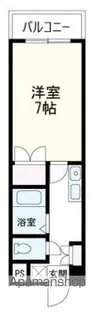 AXIS上幟町【5階】の間取り