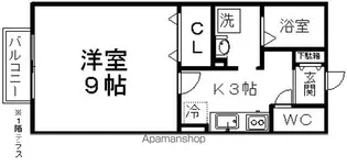 Hermana【1階】の間取り