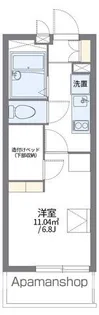 レオパレストーテム【3階】の間取り