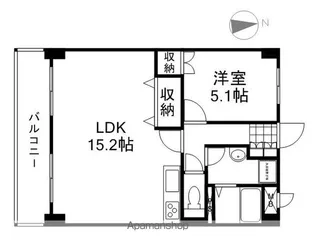 ミラドール奥田西町【1階】の間取り