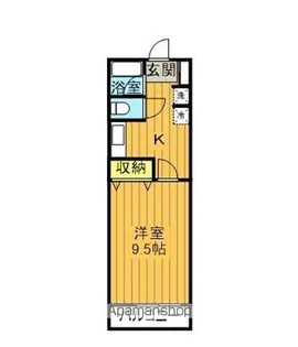 メゾン22【106号室】の間取り