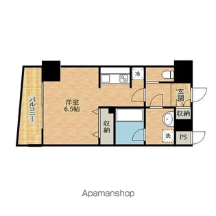 プレディアスタイル横濱沢渡【3階】の間取り