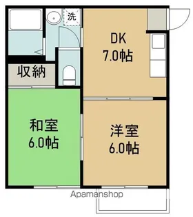 センチュリー195【2階】の間取り