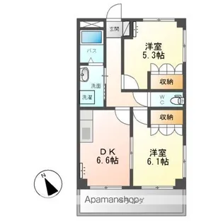 DEAR EXCELLENCE(ディア エクセレンス)【1階】の間取り