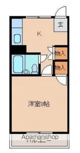 太田町マンション【105号室】の間取り
