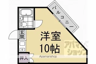 瀬里奈ハイツ【216号室】の間取り