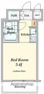 ロジマン御苑【10階】の間取り