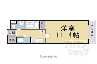 レシベ保原I【301号室】の間取り