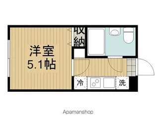 MH高円寺【206号室】の間取り