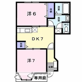 プライムハイツ Ⅰ【1階】の間取り