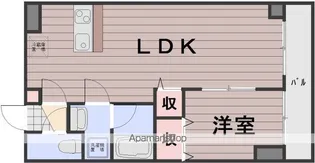 LE MARAIS【9階】の間取り