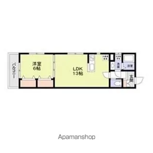 フォレストメゾン弦巻【2階】の間取り