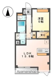 東京都東大和市南街3丁目【マンション】の間取り