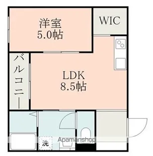 MAJOR大津Ⅲ【1階】の間取り